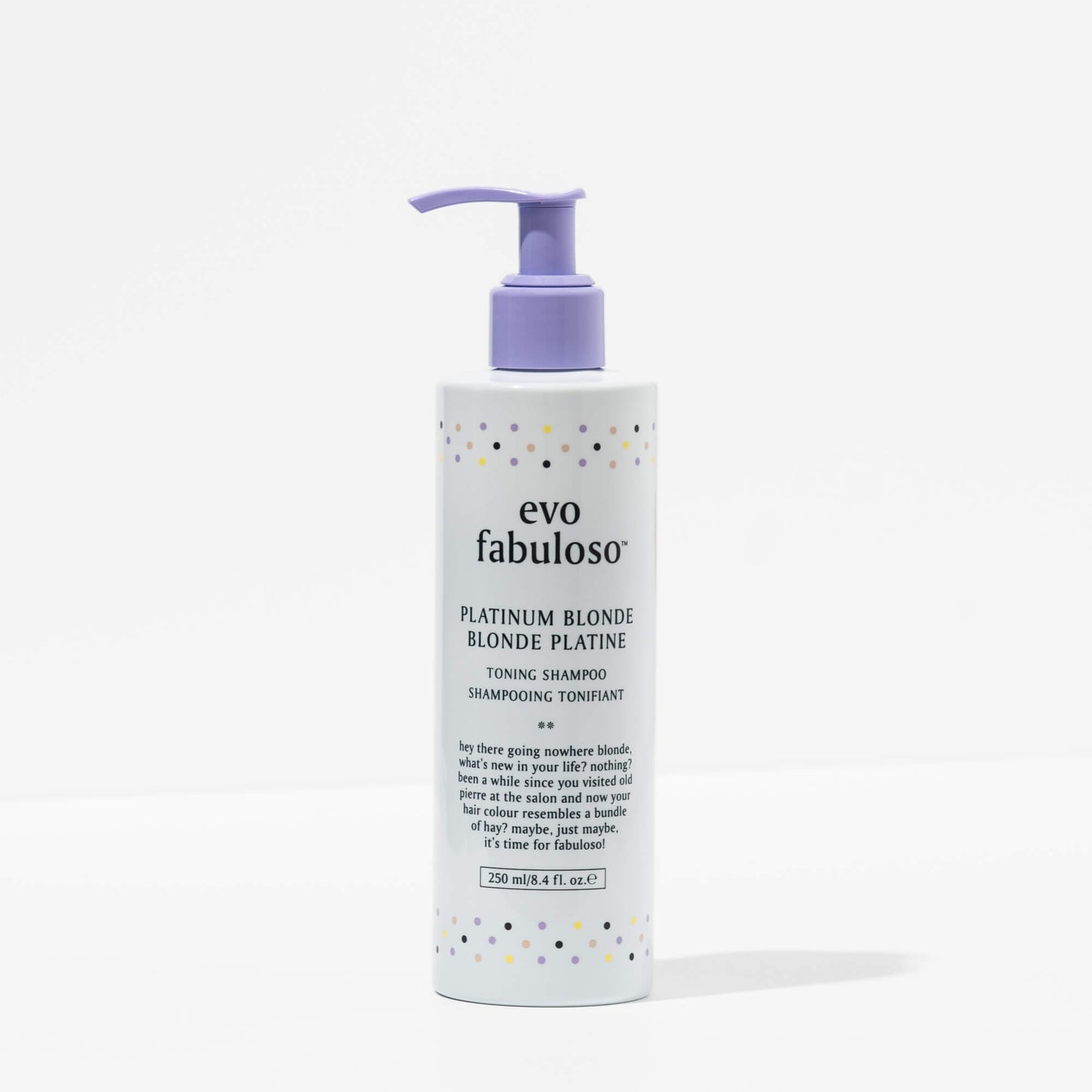 Fabuloso™ platinum blonde toning Shampoo, 250ml