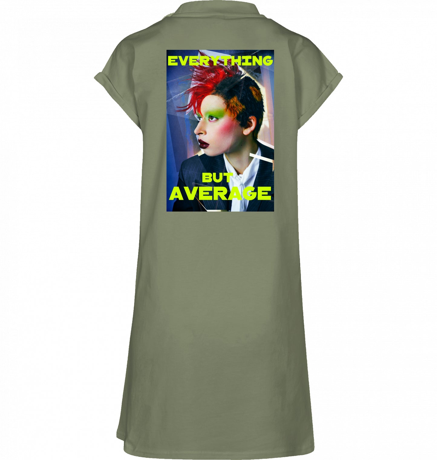 EVERYTHING BUT AVERAGE , Extended Shoulder Dress