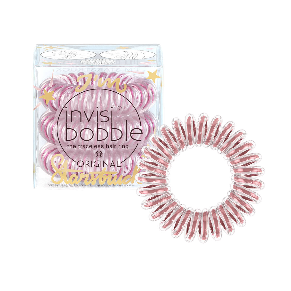 invisibobble® ORIGINAL Sparks Flying I'm Starstuck, 3 Stk.