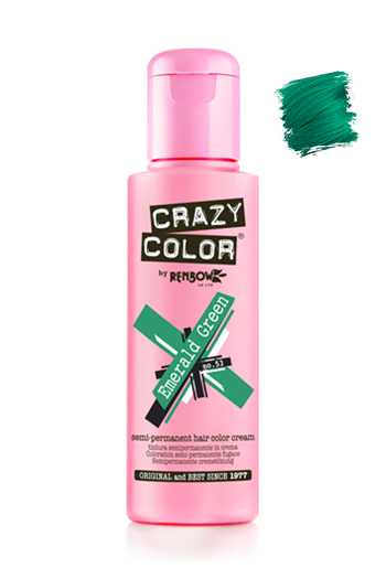 CRAZY COLOR Emerald Green - 100ml