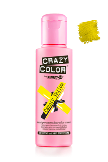 CRAZY COLOR Canary Yellow - 100ml