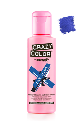 CRAZY COLOR Sky Blue - 100ml