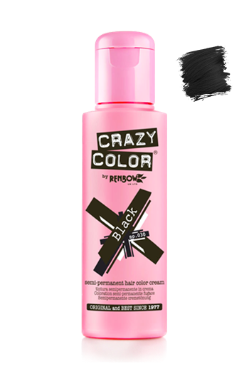 CRAZY COLOR Black - 100ml