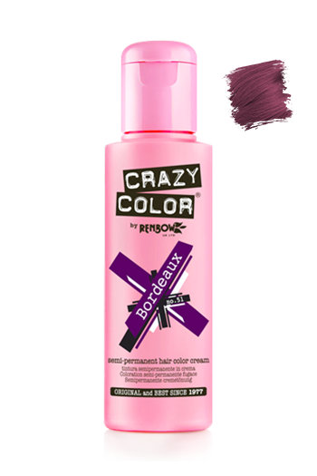 CRAZY COLOR Bordeaux - 100ml