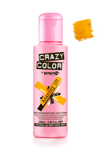 CRAZY COLOR Anarchy (Neon Orange) - 100ml