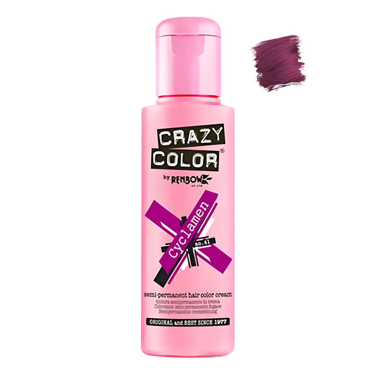 CRAZY COLOR Cyclamen - 100ml