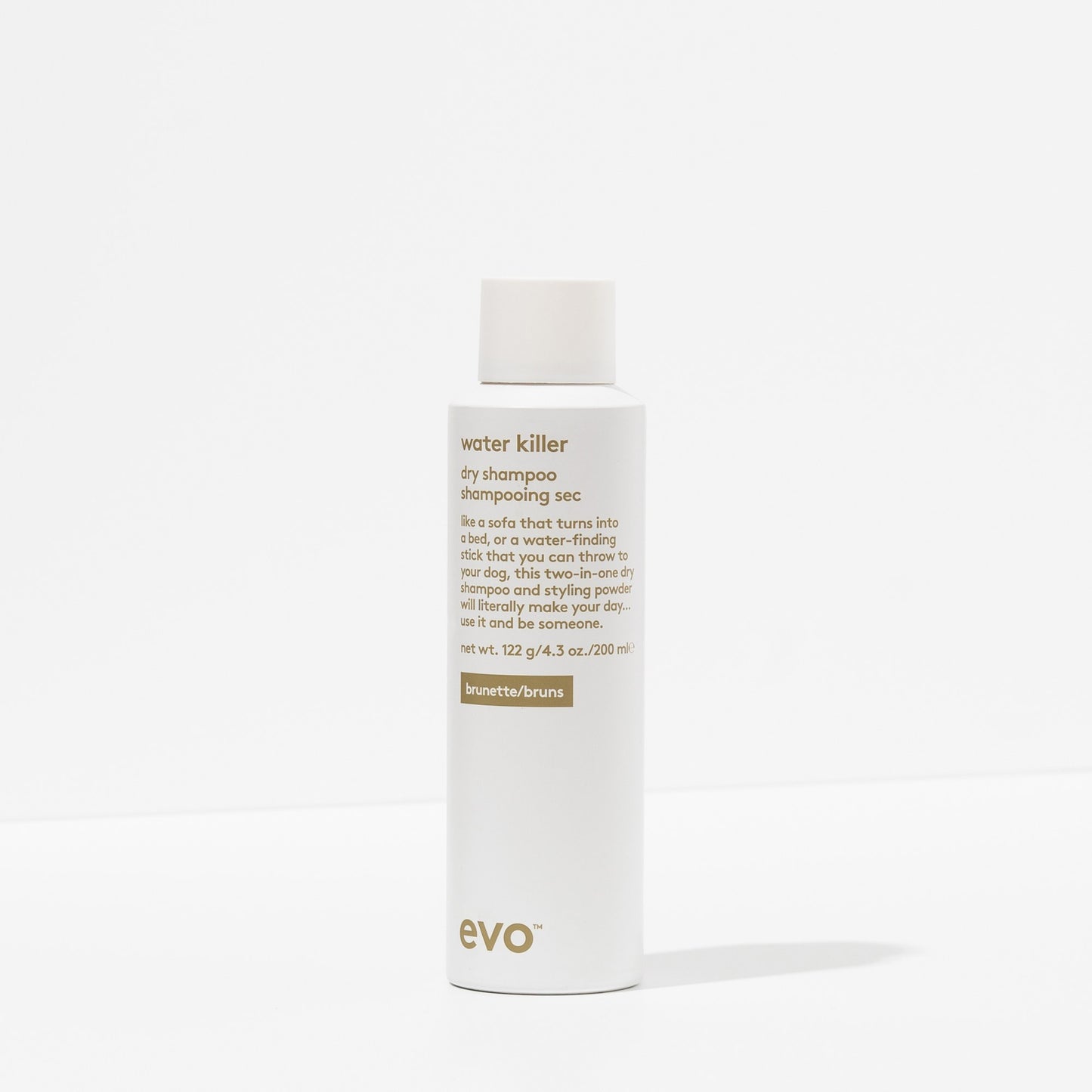 evo® water killer dry shampoo (brunette) 200ml