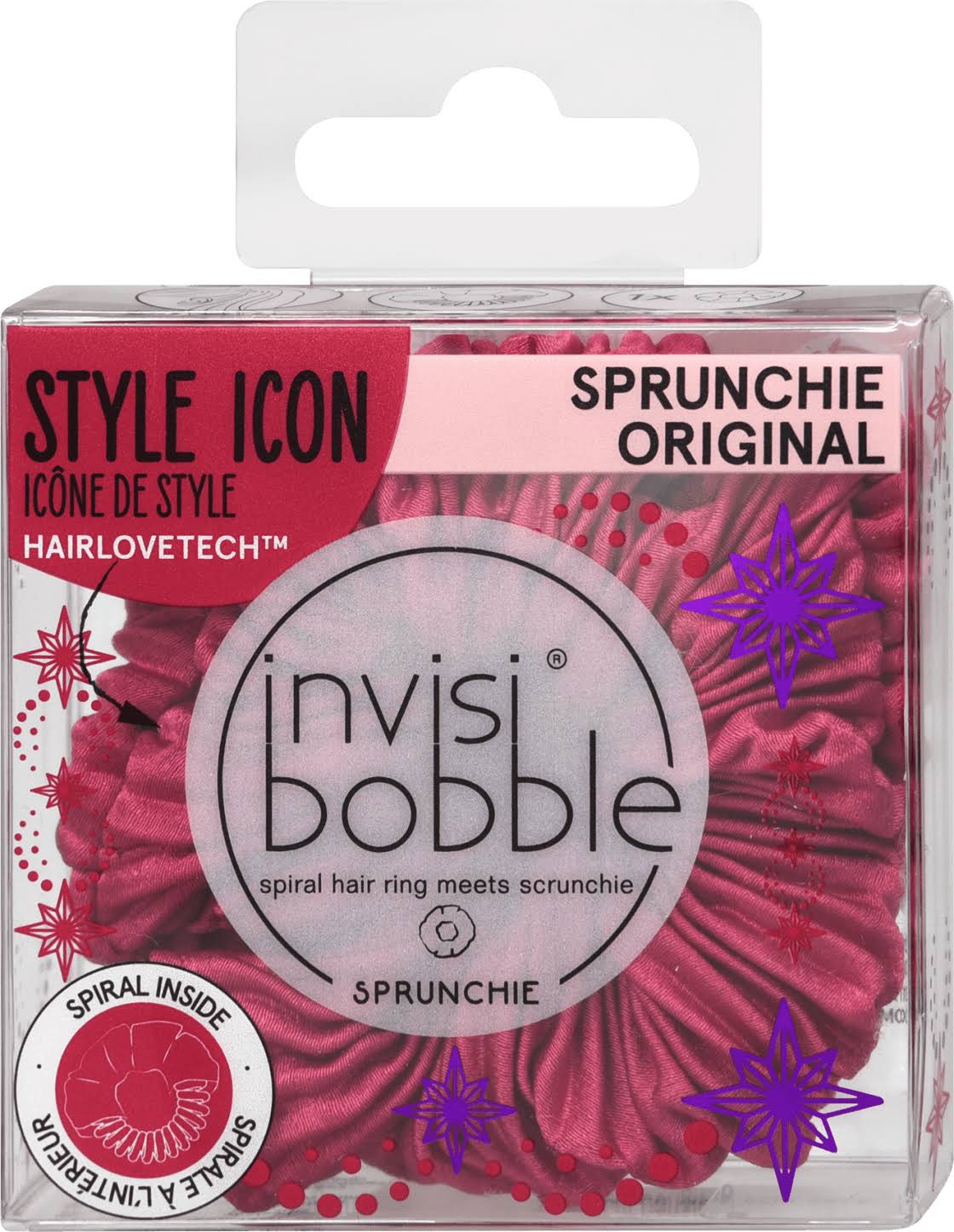 invisibobble® SPRUNCHIE Time To Shine Wine Not